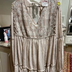 Free people NWT XL tunic dress NEW!